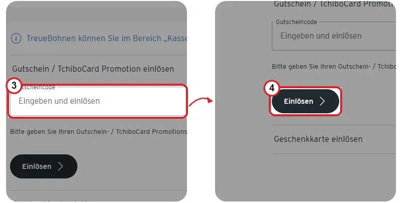Tchibo Rabattcode einlösen Tchibo Rabattcode einlösen