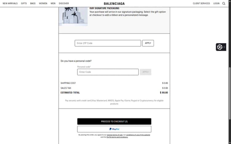 So löst du einen Balenciaga Gutschein ein So löst du einen Balenciaga Gutschein ein