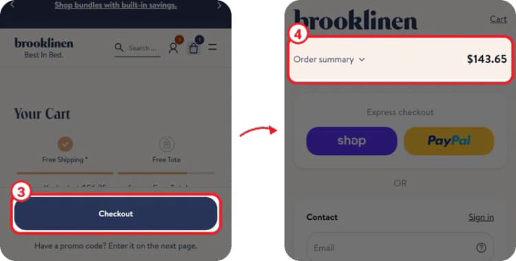 Brooklinen step 2 Brooklinen step 2