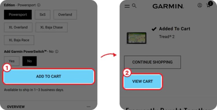 Garmin step 1 Garmin step 1