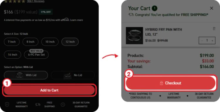 HexClad step 1 HexClad step 1