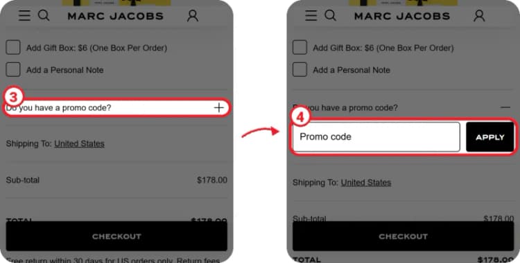 Marc Jacobs step 3-4 Marc Jacobs step 3-4