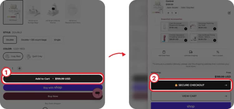 Momcozy step 1 Momcozy step 1