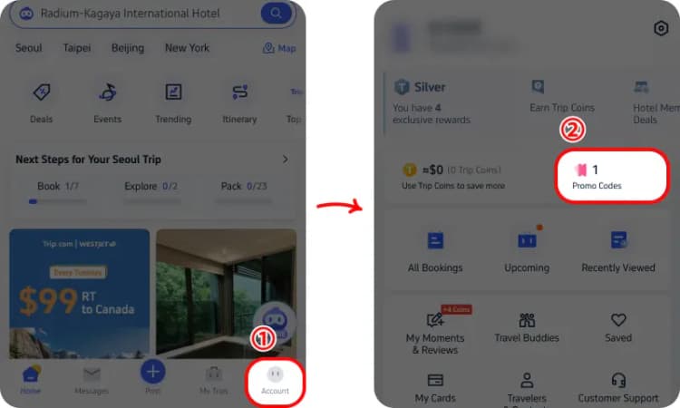 How to Add a Trip.com Promo Code How to Add a Trip.com Promo Code