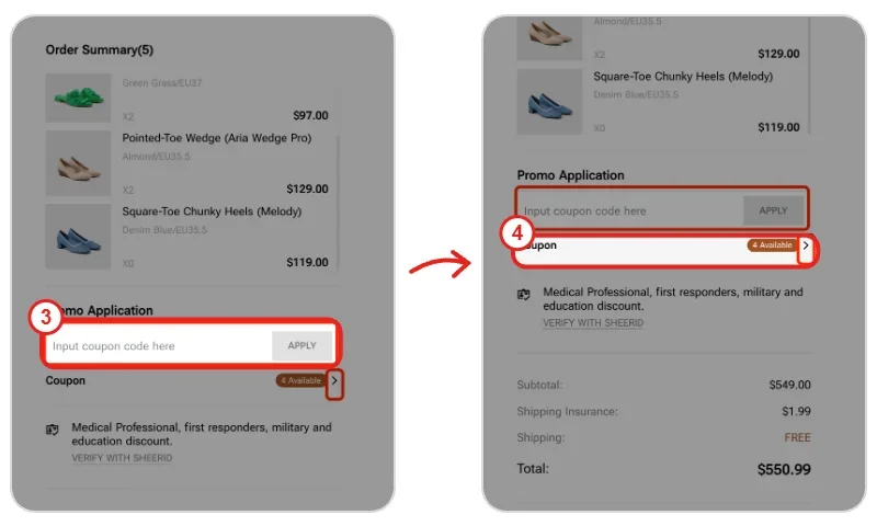 How to Redeem a VIVAIA Coupon Code How to Redeem a VIVAIA Coupon Code